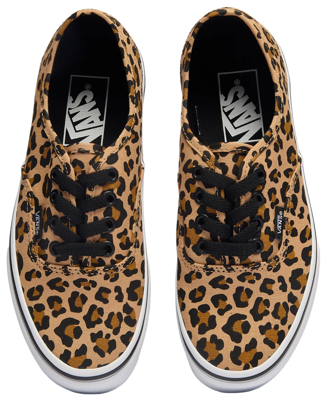 Кроссовки для девочек Authentic Vans, цвет Tan/Black — фото 4