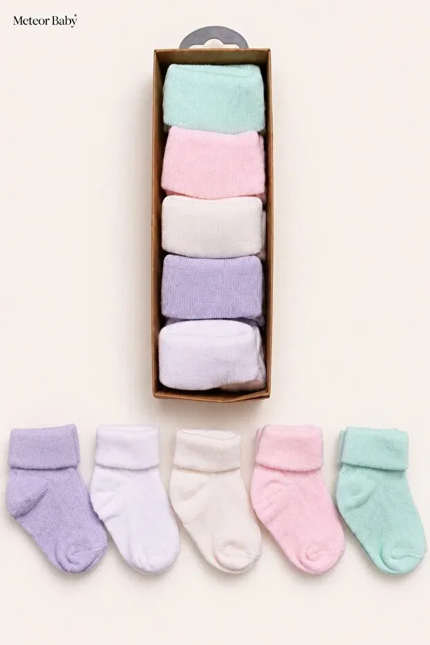 Детские носки для новорожденных хлопковые Meteor Baby, Color 1