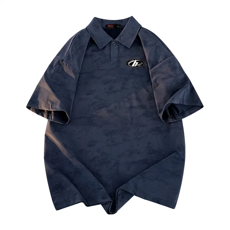 Детское поло свободного кроя BALENO, Dark Blue