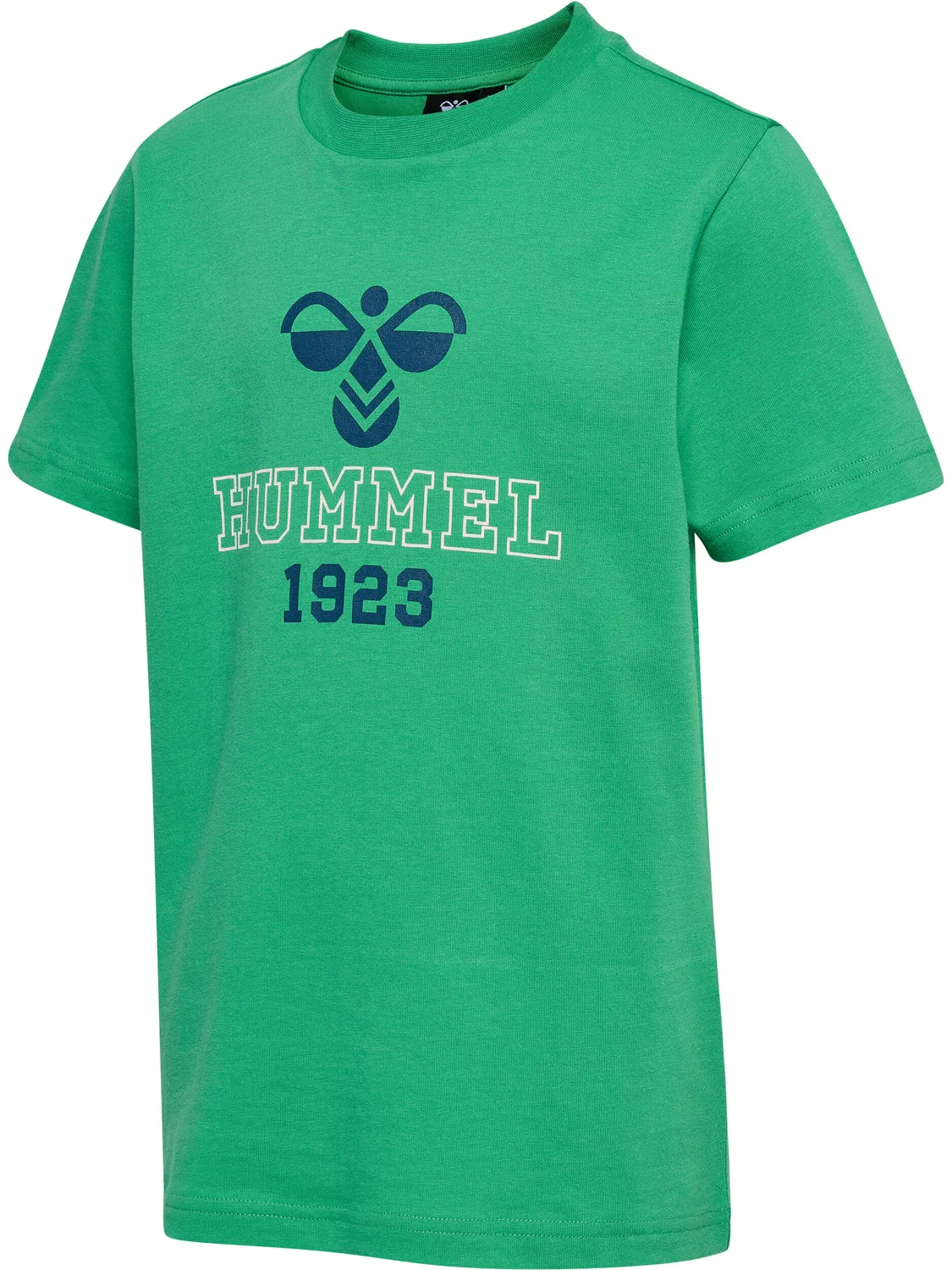 Детская хлопковая футболка Hmljulle Hummel, Smaragdgrun — фото 4