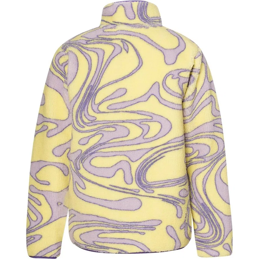 Куртка на молнии с флисовой подкладкой Hmlclem Sherpa Zıp Jacket Hummel, Wax Yellow — фото 3