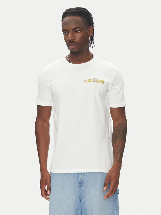 

Футболка обычного кроя Ev Disconnect Effects EQYZT08049 Quiksilver, белый