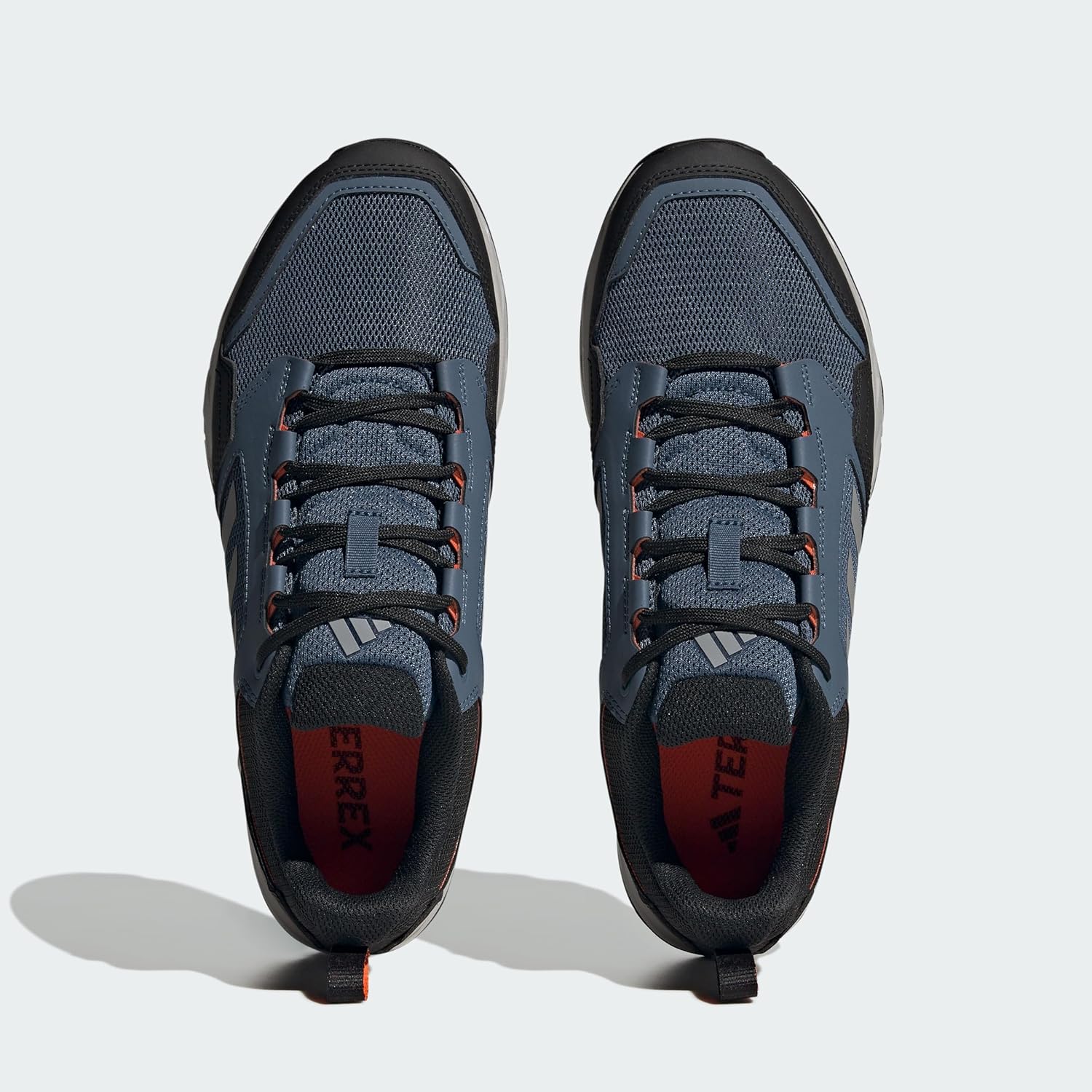 Мужские кроссовки adidas Terrex AX4 - походная обувь, черный/оранжевый/серый — фото 4