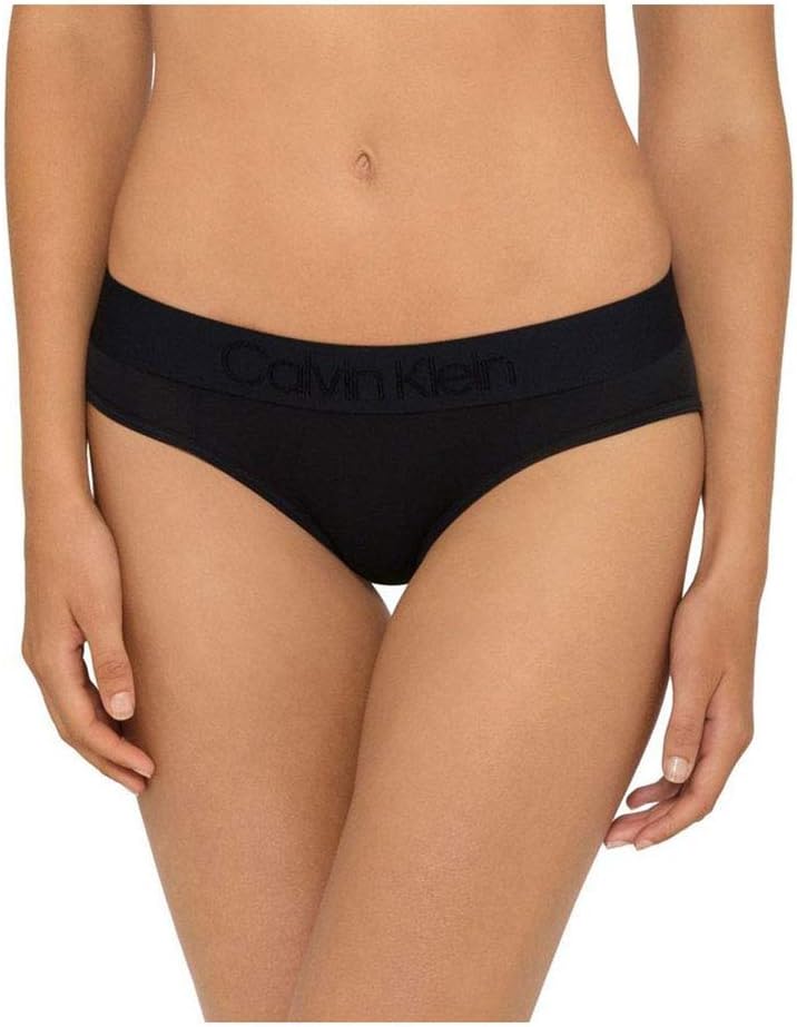 

Женские трусики-бикини Calvin Klein с тональным логотипом, Black(Qf4943-001)/Black