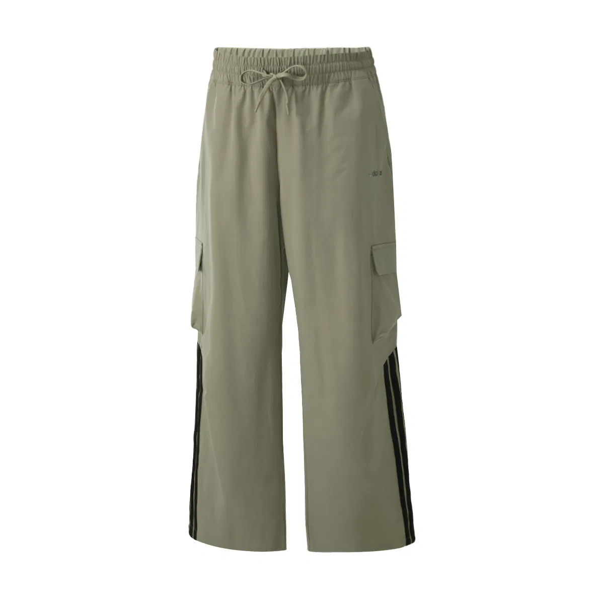 Женские карго-брюки с утилитарным стилем Adidas, Light Khaki Green