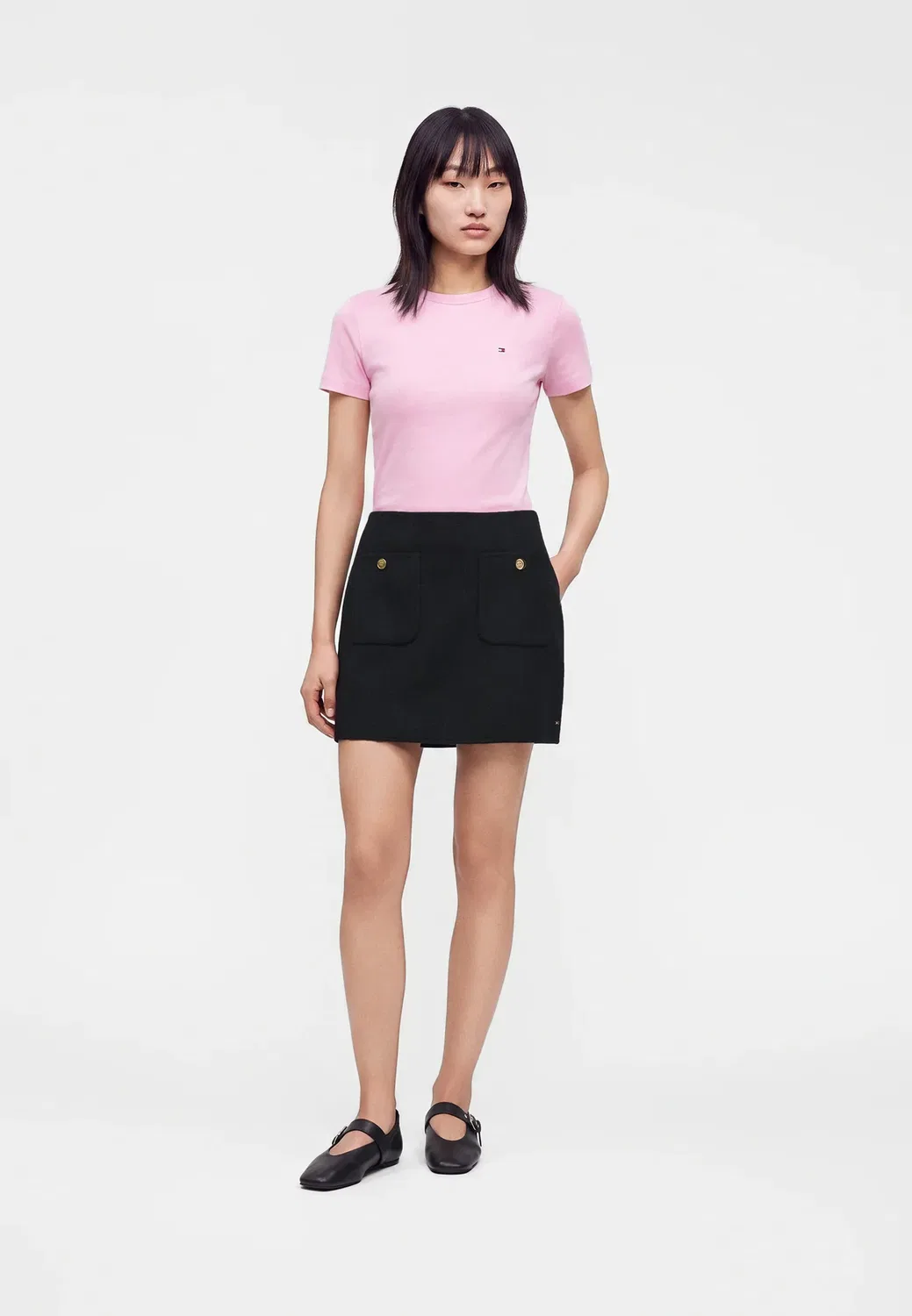 Женская мини-юбка Tommy Hilfiger, Black