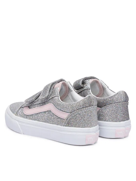 Кеды Vans, серебро — фото 3