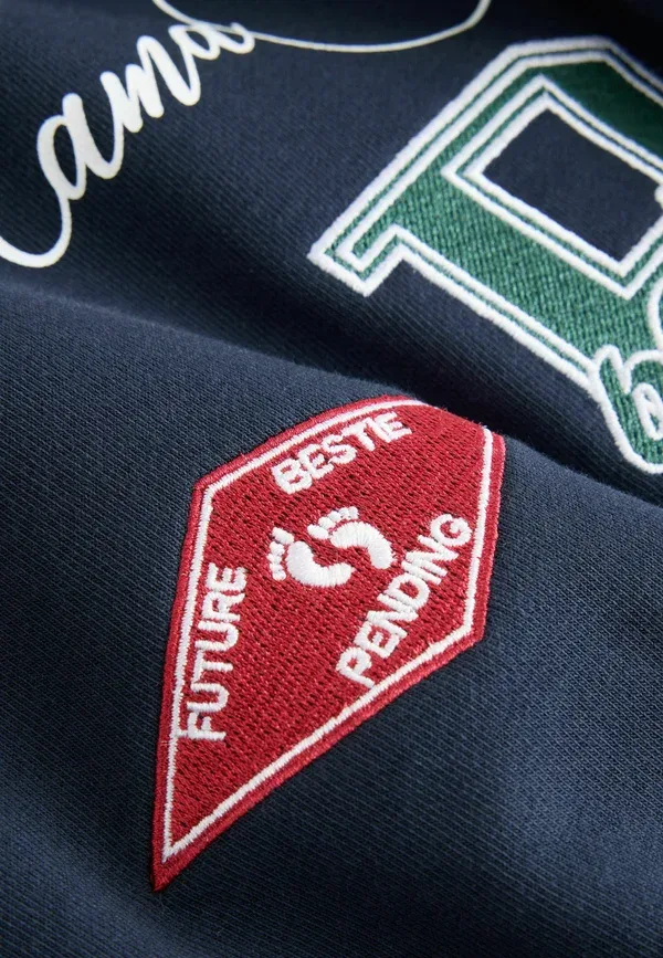 Толстовка с принтом Maternity mama club sweatshirt Next, темно-синий — фото 3