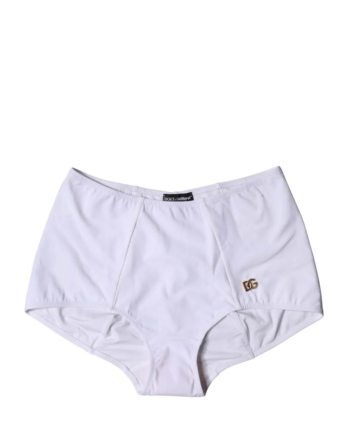 Женские трусы-утяжка с высокой посадкой и логотипом White Logo Girdle High Waist Panty Dolce & Gabbana, White