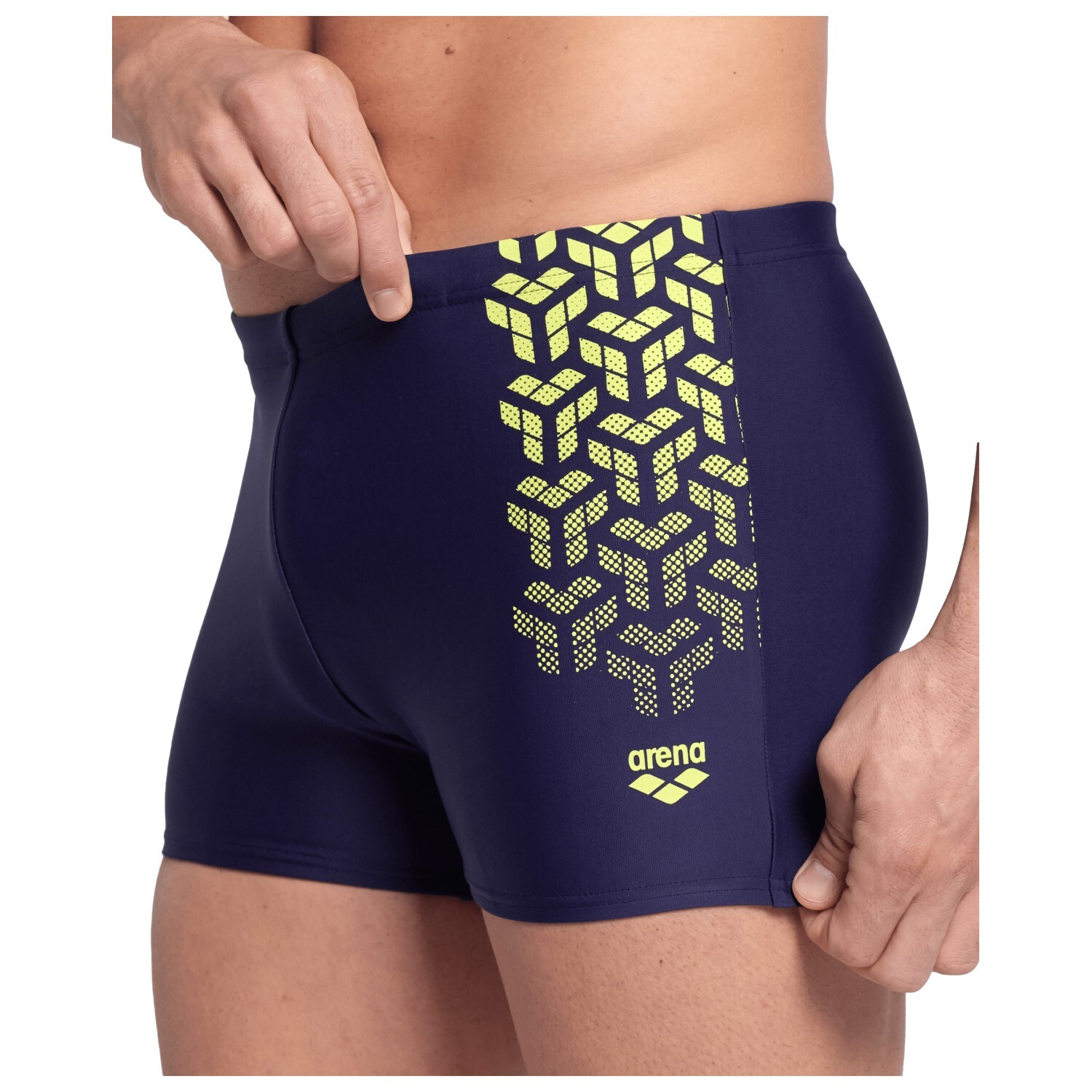 

Плавки Arena Kikko V Swim Short, цвет Navy/Soft Green