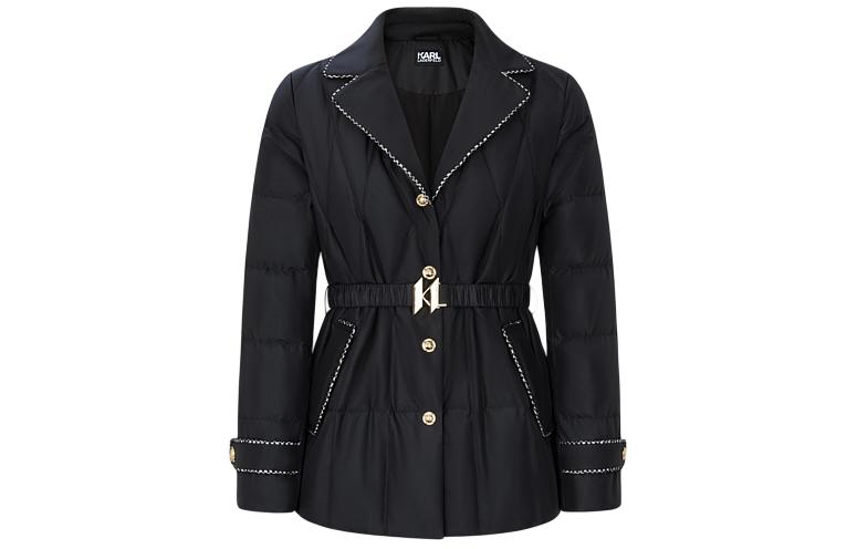 

KARL LAGERFELD / Karl Lagerfeld Jeans Пуховик KARL LAGERFELD женский черный, Black