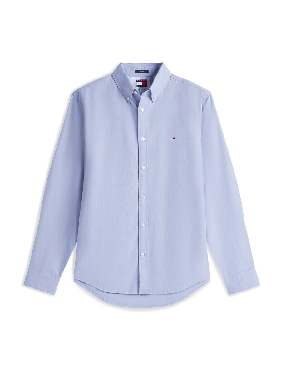 

Рубашка на пуговицах классического кроя Tommy Jeans, светло-голубой