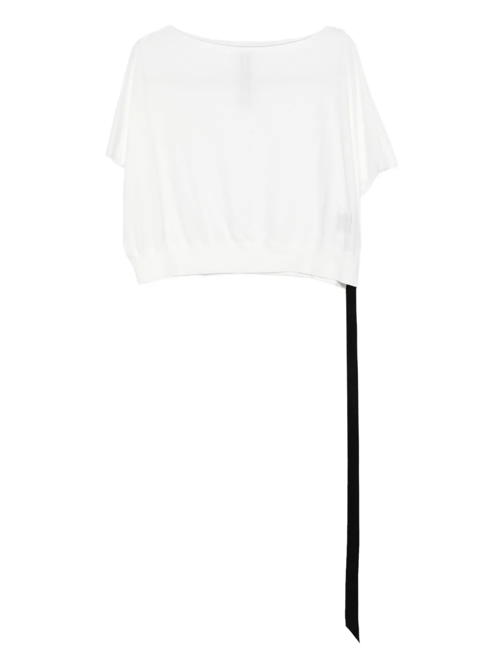 

Топ с вырезом-лодочкой Rick Owens DRKSHDW, белый