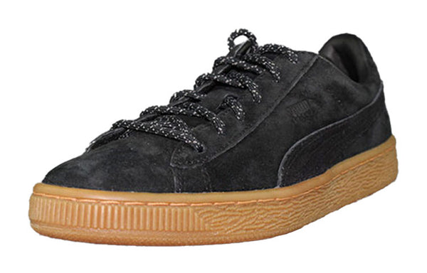 Кроссовки basket classic winterized 'black gum' Puma, черный — фото 3