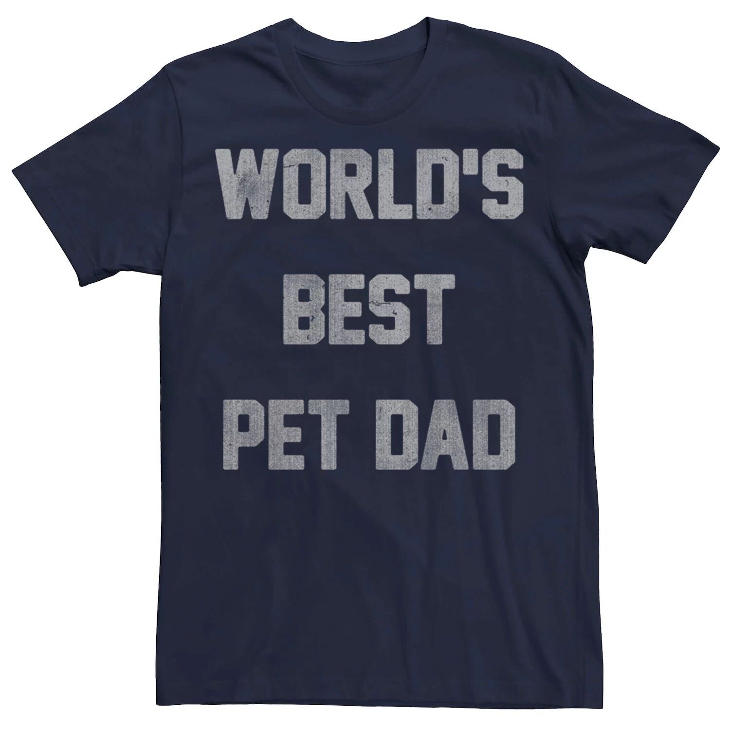 

Мужская футболка Worlds Best Pet Dad Dad Licensed Character