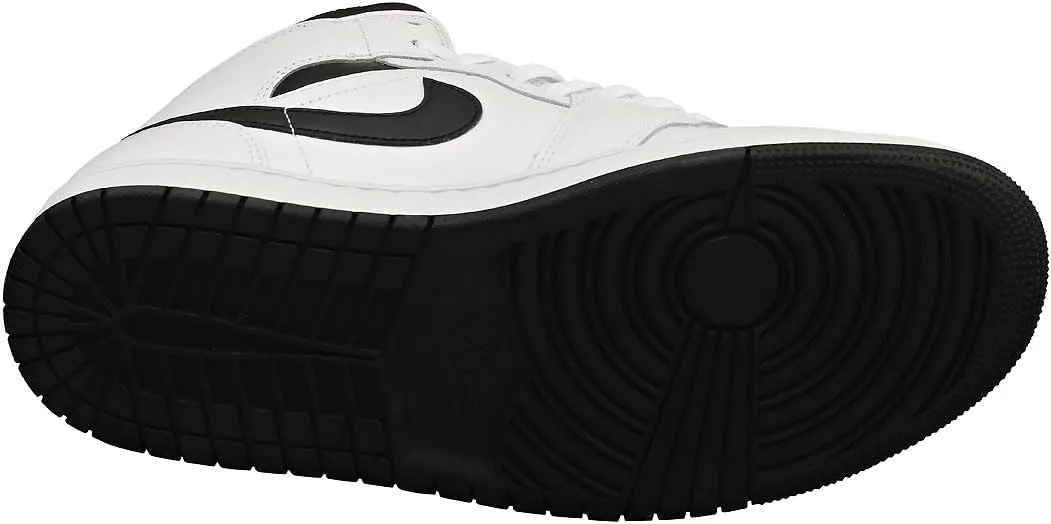 Nike Мужские кроссовки Jordan 1 Mid белый/черно-белый-черный (DQ8426 132) — фото 3