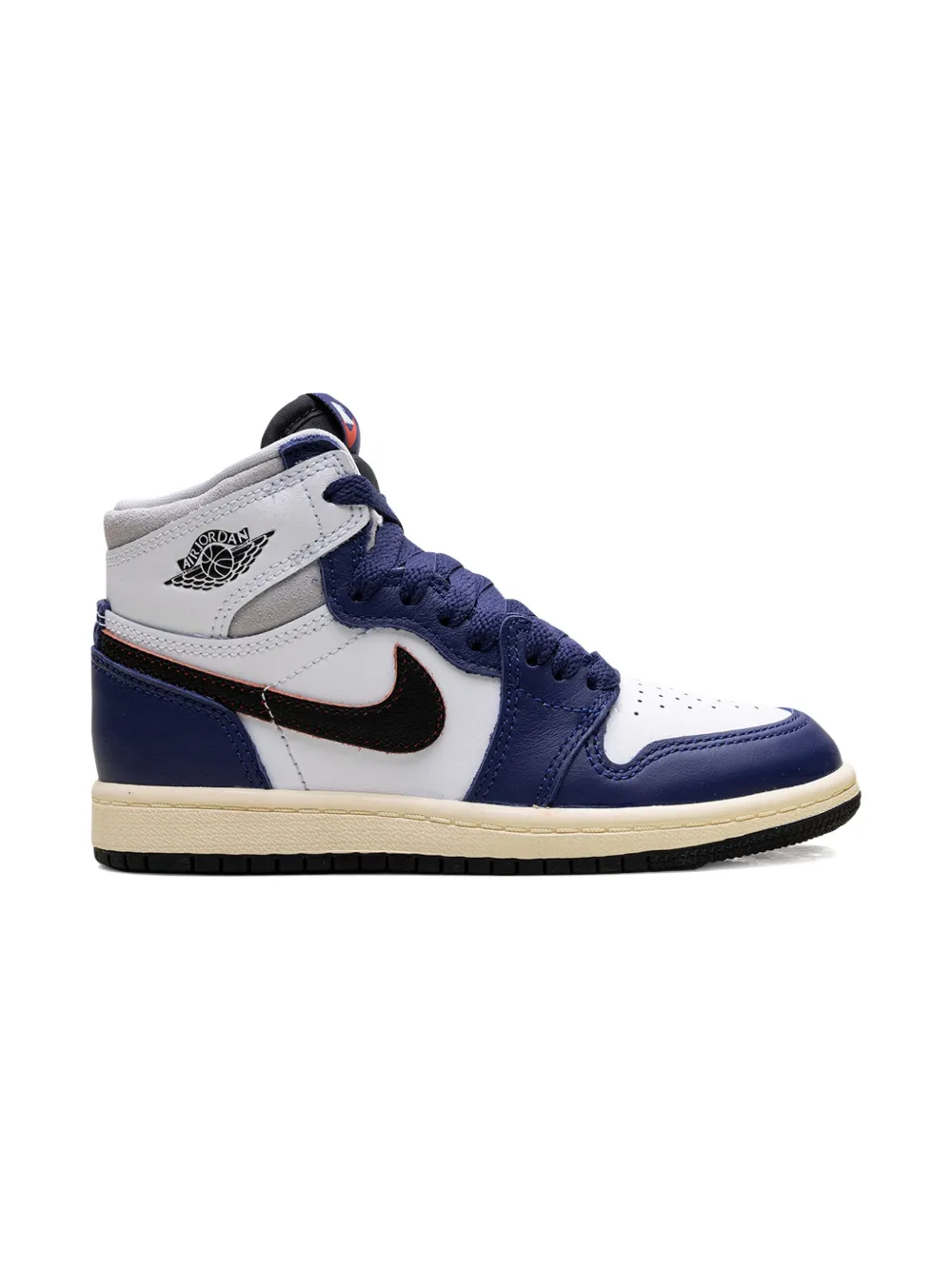 Кроссовки Air Jordan 1 Retro High OG Rare Air Jordan Kids, синий — фото 2