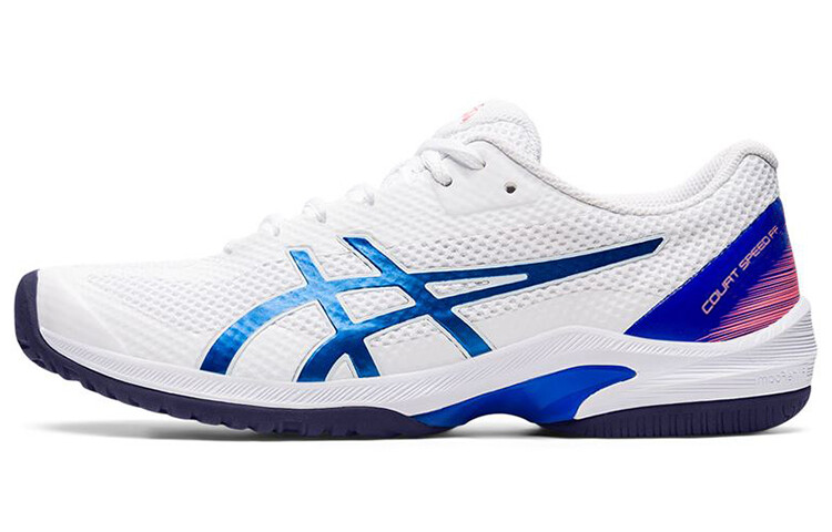

Кроссовки для бега Gel-Court Series женские с низким верхом, белые/королевские синие Asics