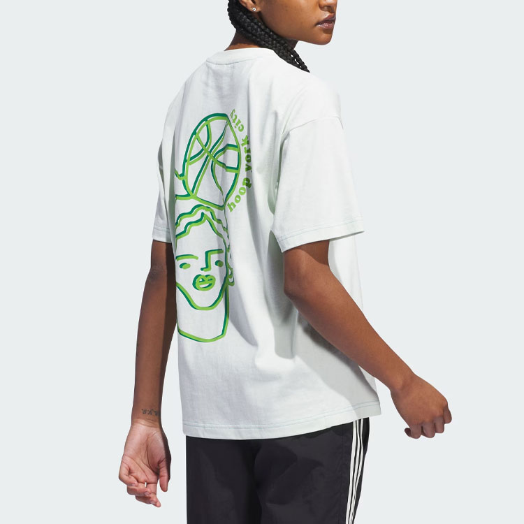 Футболка унисекс светло-зелёная Adidas Originals — фото 4