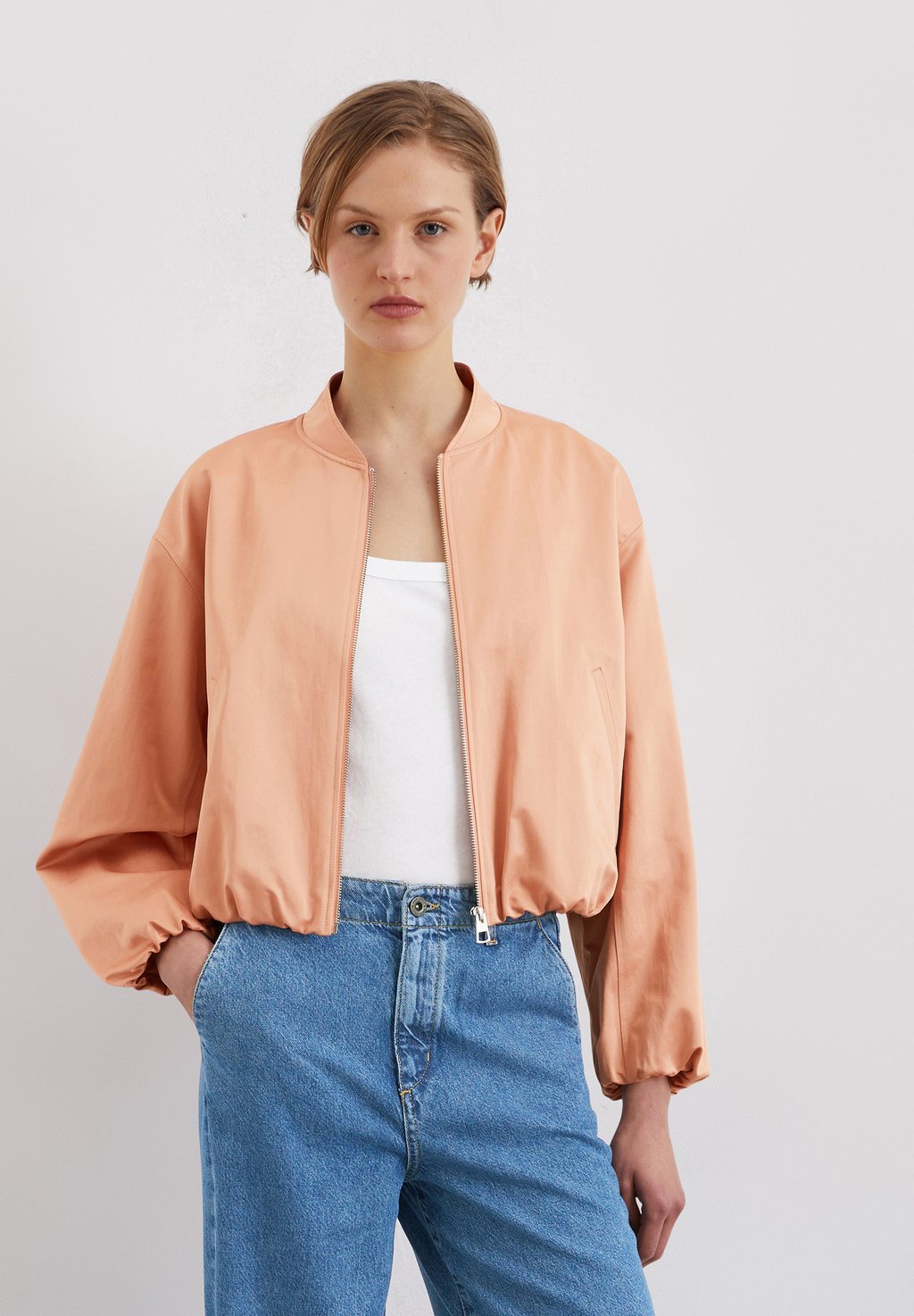 

Куртка-бомбер RELAXED CROPPED Marc O'Polo, лососевый