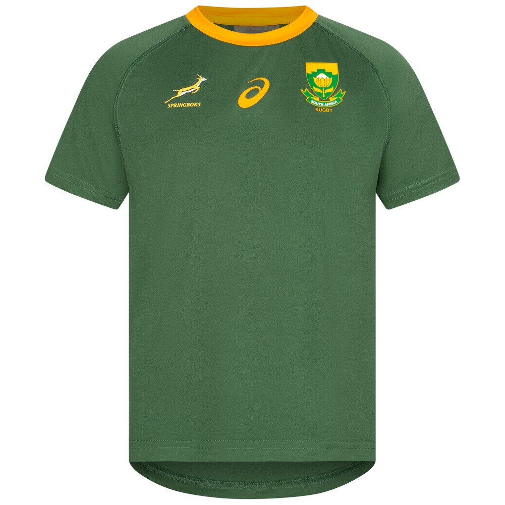 

Детская майка для регби South Africa Springboks ASICS