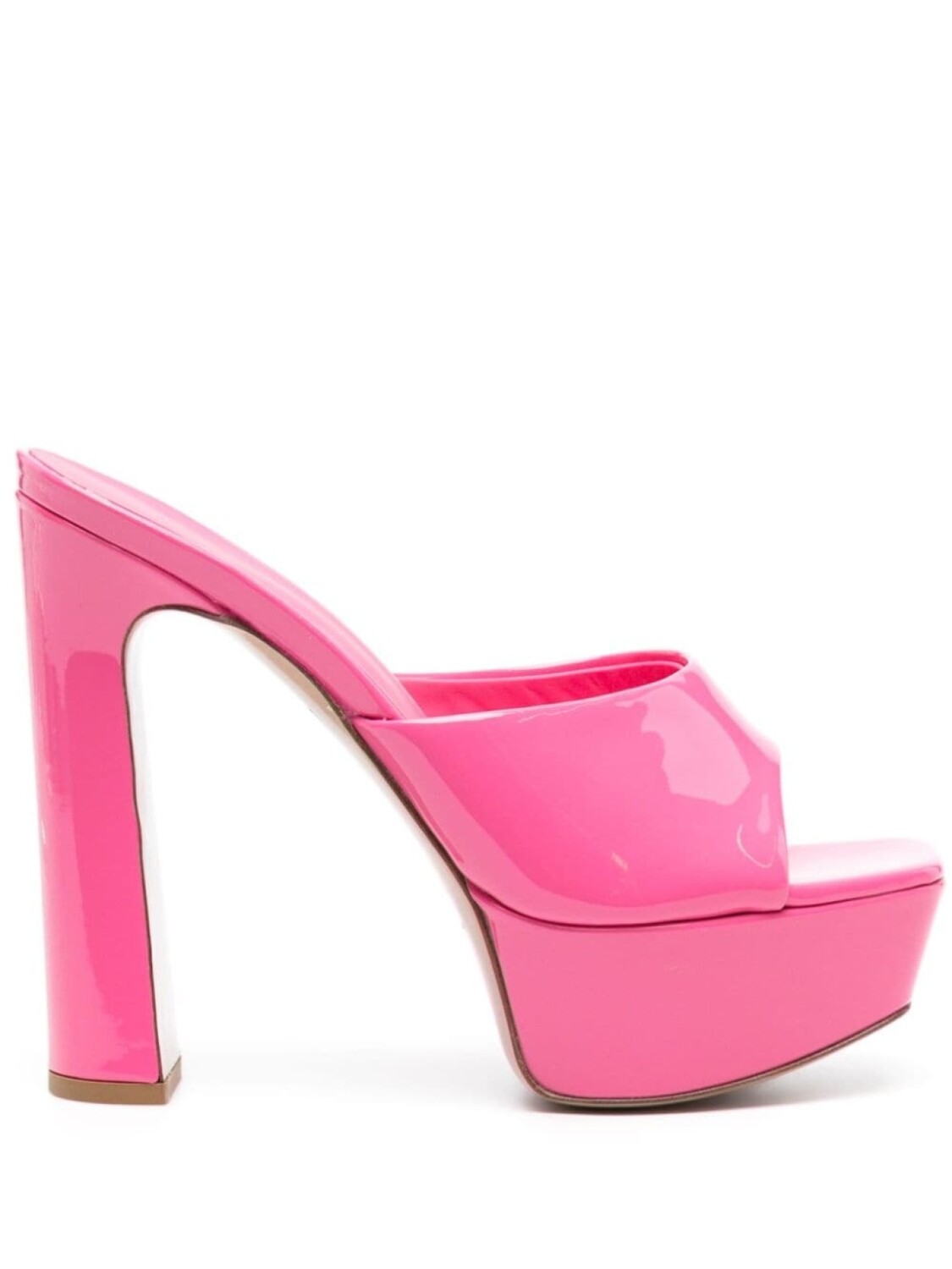 

Le Silla лакированные мюли Resort 140, розовый