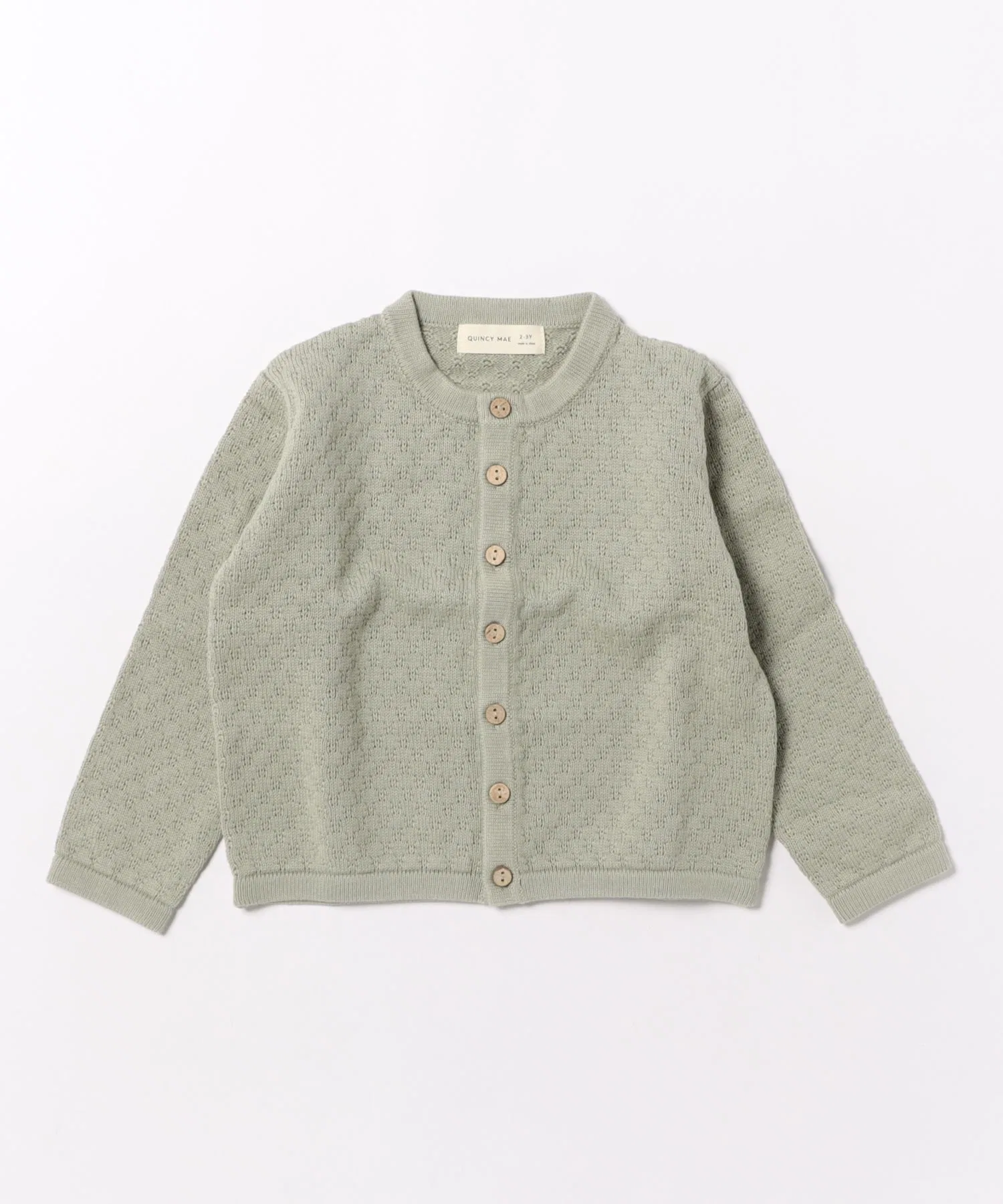 [Bs] [it] [Quincy Mae] 25AW / Вязаный кардиган