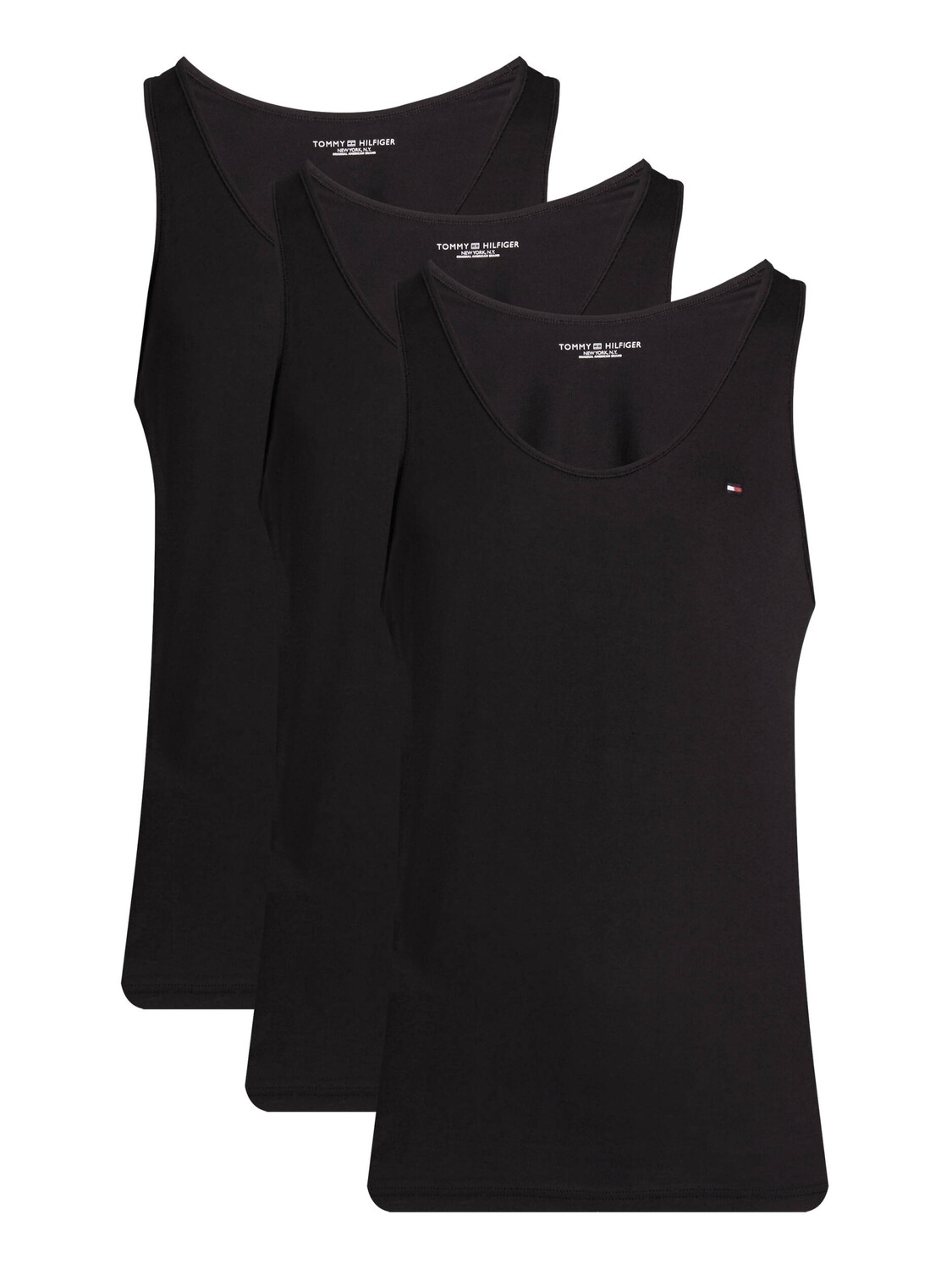 

Футболка Tommy Hilfiger 3-pack Regular Fit, черный