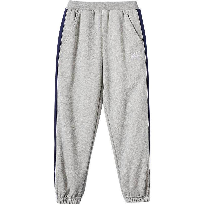 

Детские спортивные брюки Mizuno Light Heather Gray
