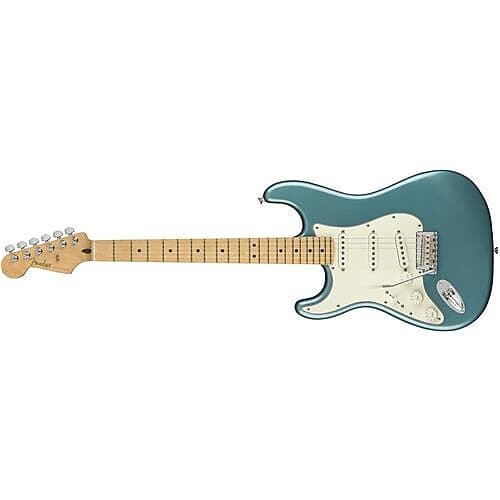 

Электрогитара Fender Player Stratocaster Left-Handed Electric Guitar, Maple Fingerboard, Tidepool