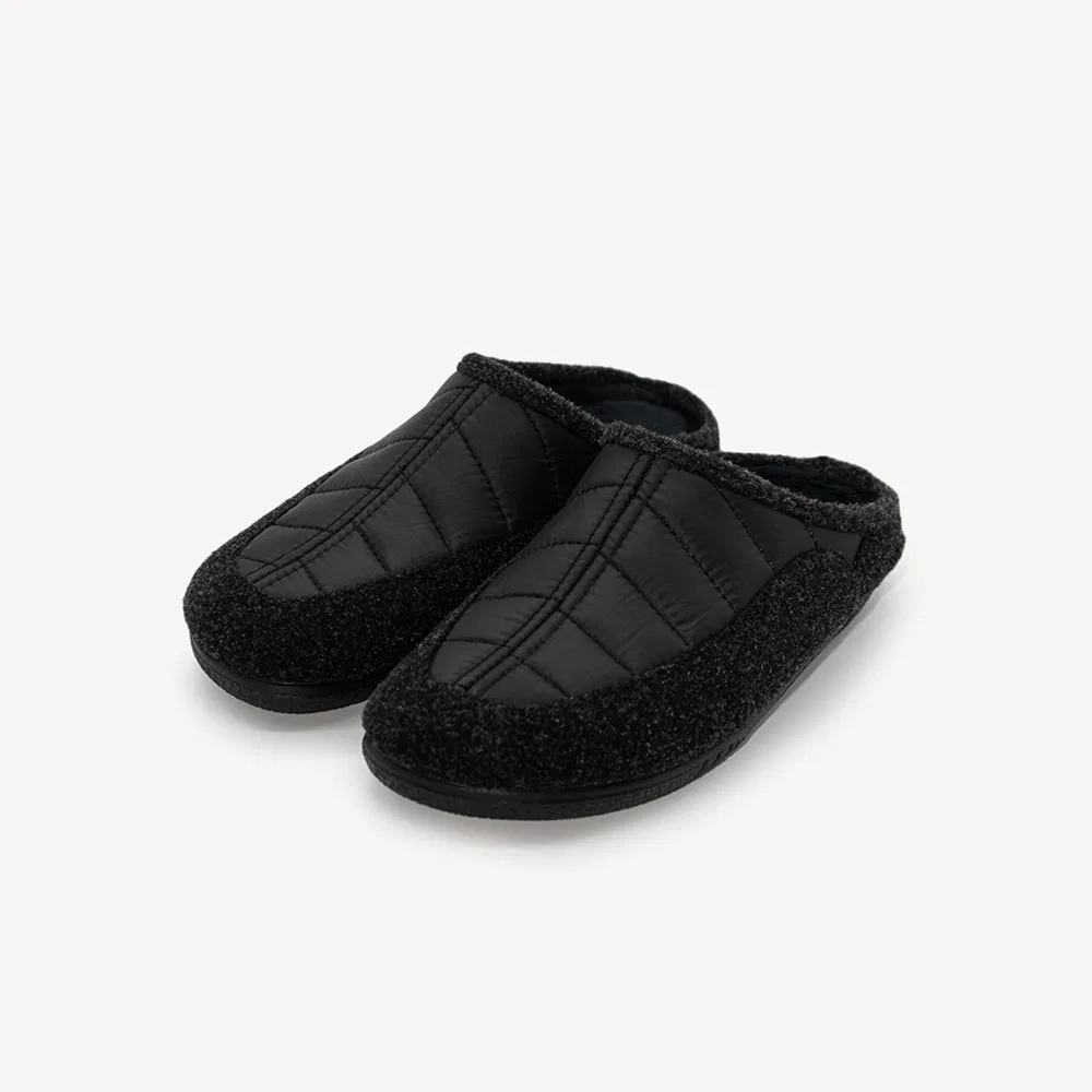 Мужские чёрные зимние тапочки Cadiz New Slipper от Gurus Shoes — фото 2