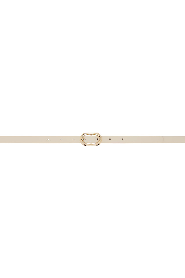 

Миниатюрный ремешок с подвеской Signature Link Anine Bing, цвет ivory
