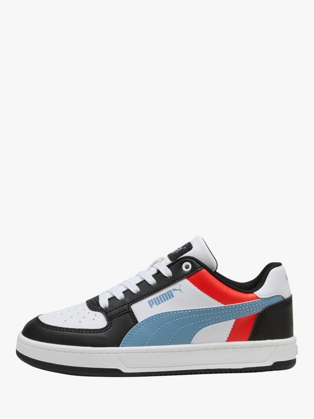Детские кроссовки Caven 2.0 с цветными блоками PUMA, White/Blue/Black — фото 4
