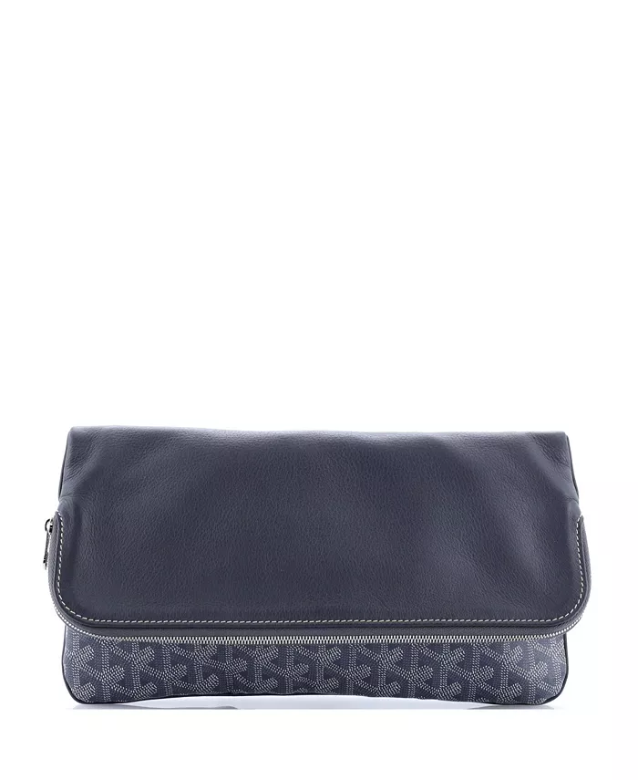 

Клатч Saint Marie из лакированного полотна Pre-Owned Goyard, серый