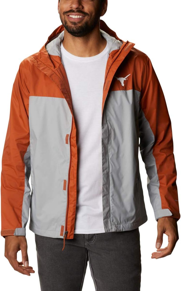 

Columbia NCAA мужская куртка Glennaker Storm, Tex - Cedar, Columbia Grey