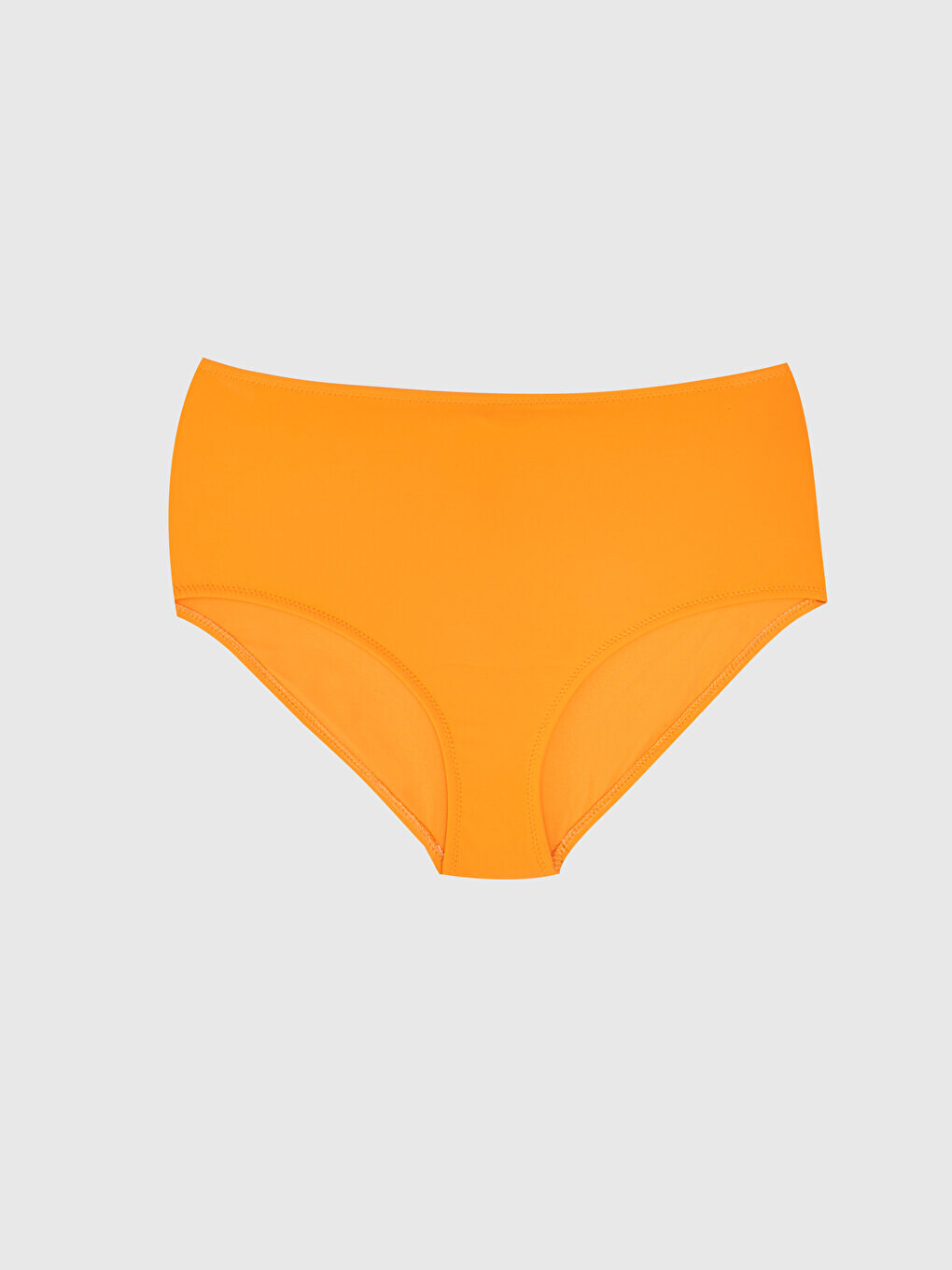 

Простые женские плавки бикини с высокой талией LCW DREAM, желтый