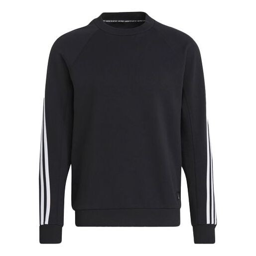 

Толстовка adidas M FI Crew Sportswear 3-Stripes Sweatshirt Black, черный