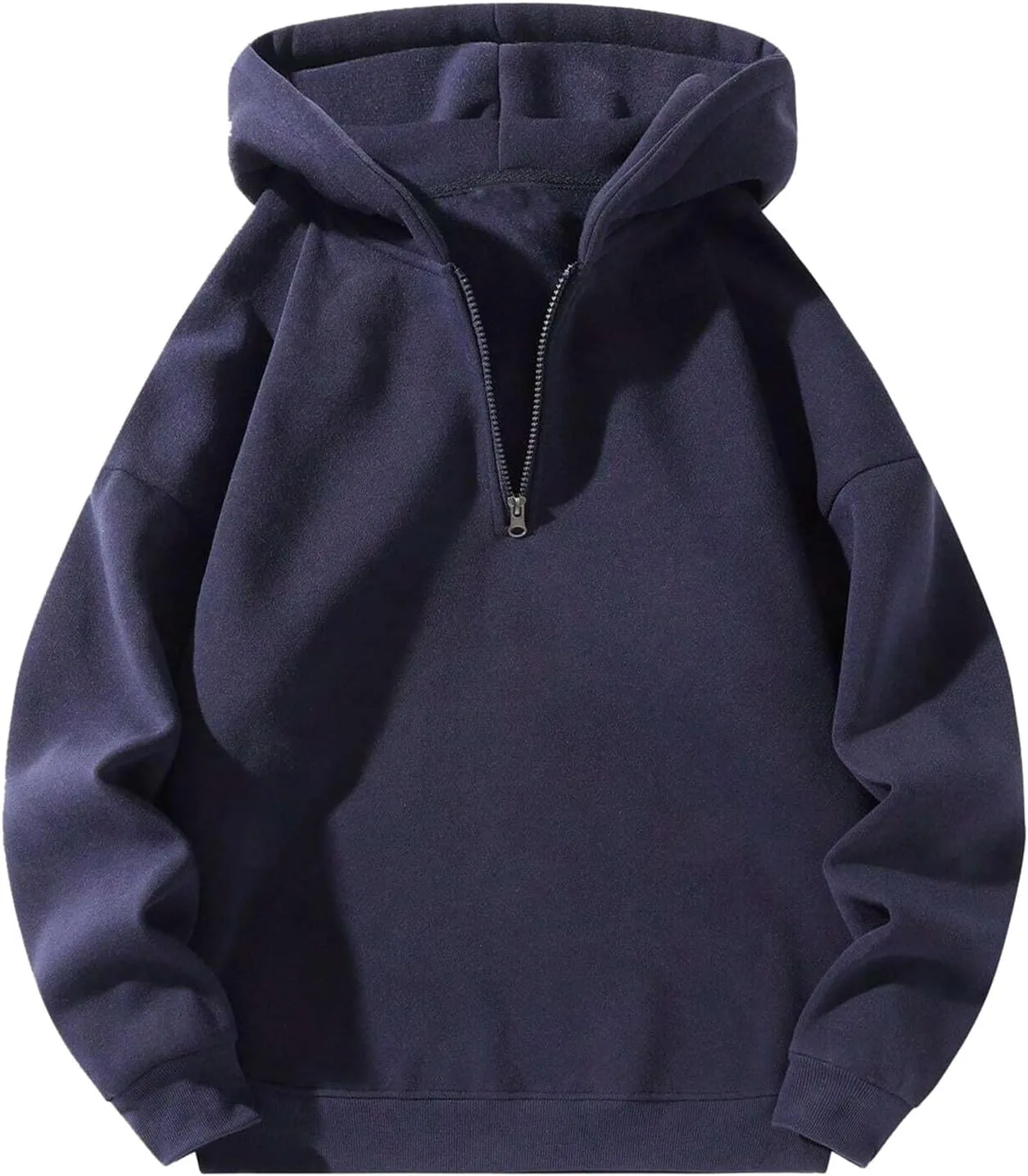 

Толстовка с капюшоном и карманами, Fleece Lined, Quarter Zip