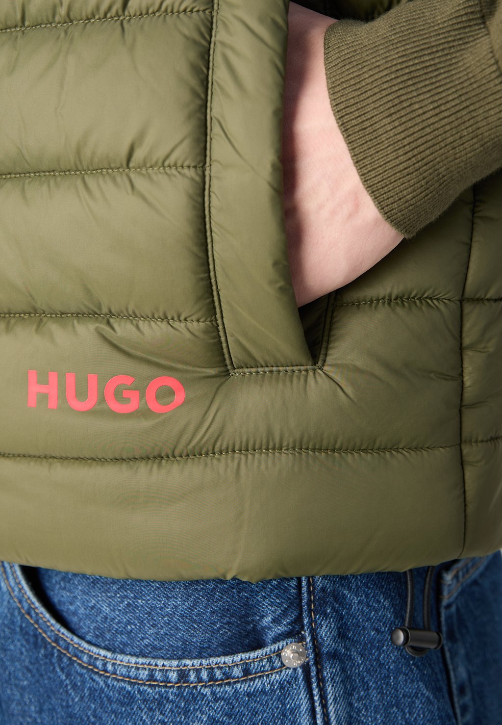 

Жилет BRENTINO HUGO, оливковый