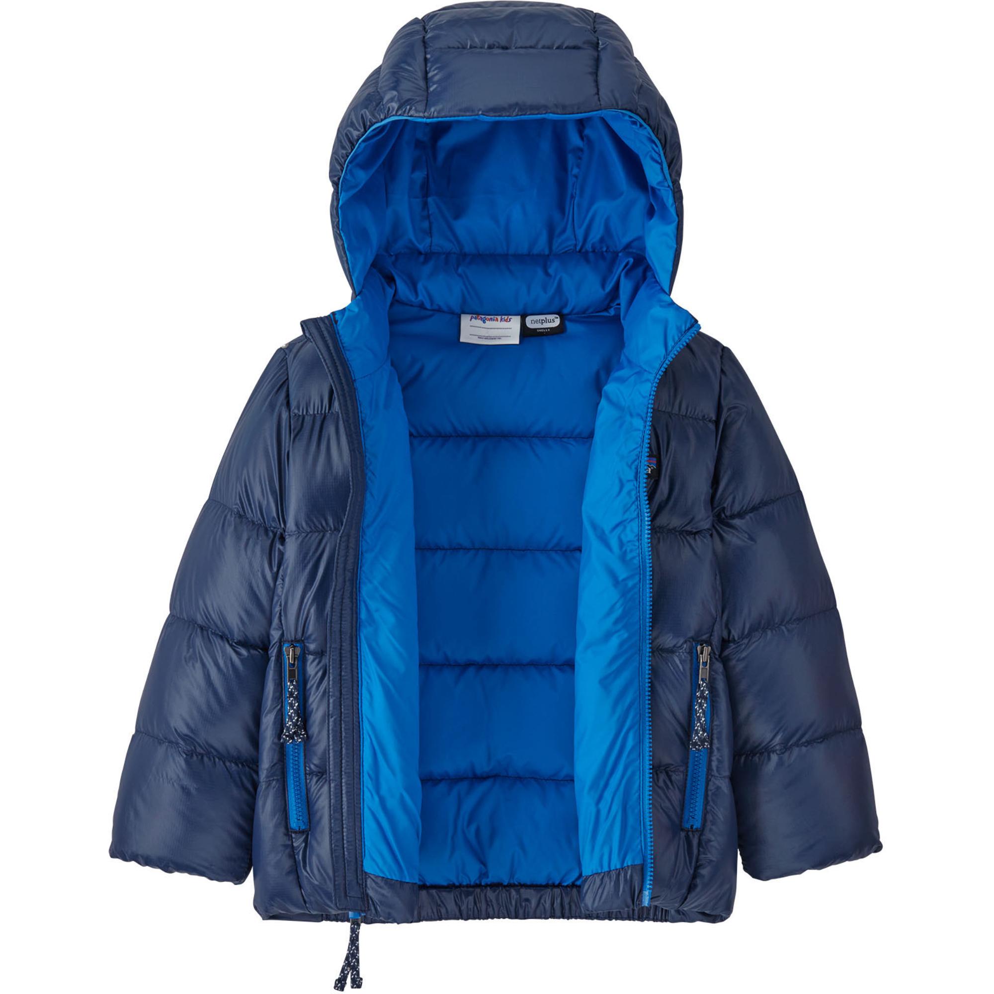 Детская пуховая куртка с капюшоном Hi-Loft Patagonia, New Navy — фото 3
