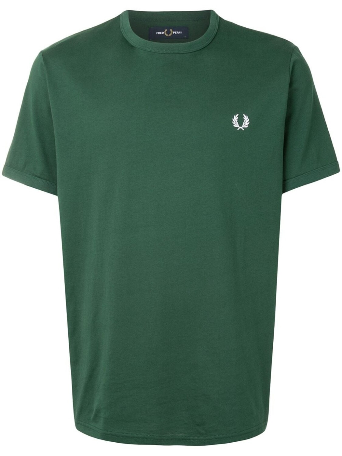 

Футболка с вышитым логотипом Fred Perry, зеленый