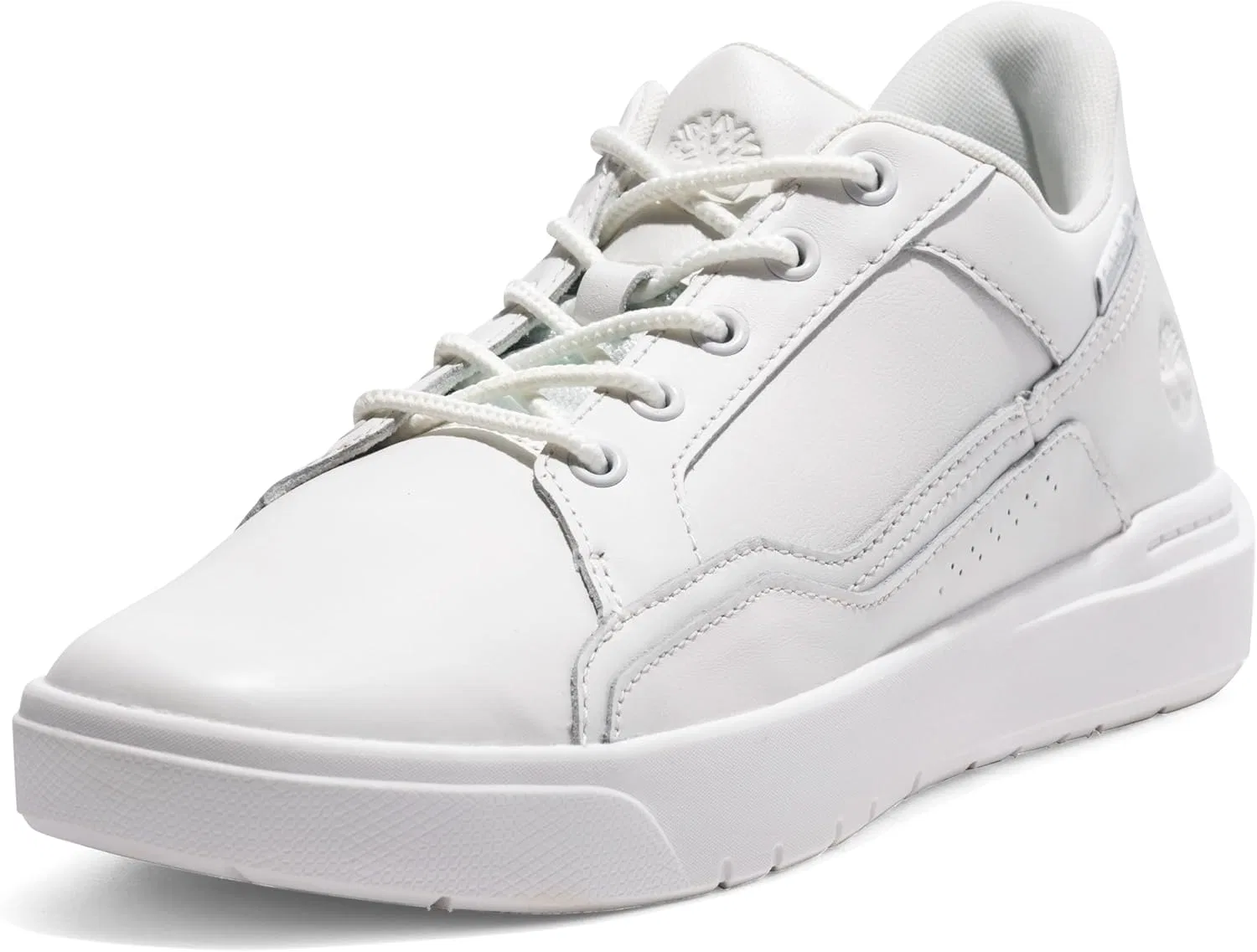Мужские низкие кроссовки Timberland Allston на шнуровке, Whi Full Grain