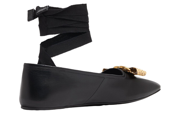 Туфли женские Gucci Double G, черный — фото 3