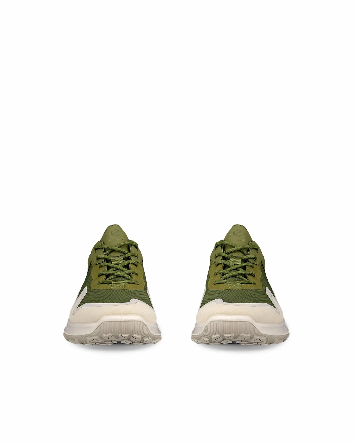 Мужские кроссовки ECCO ULT-TRN из натуральной кожи, GRAVEL/ACORN/LIME PUNCH — фото 2