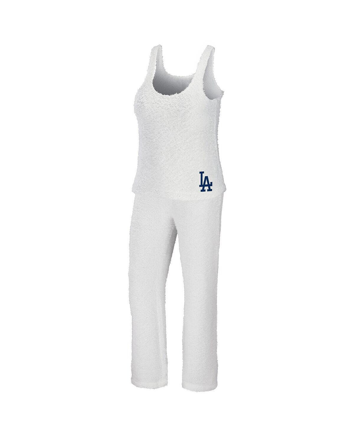 

Женский кремовый комплект из майки и брюк Los Angeles Dodgers Cozy Lounge WEAR by Erin Andrews