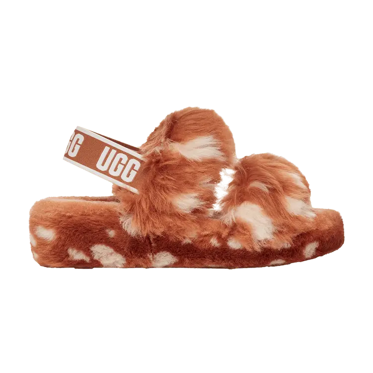 

Кроссовки UGG Wmns Oh Yeah Slide Natural Spots, медный