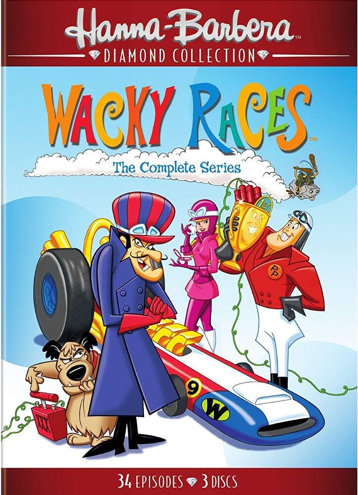

Диск DVD Wacky Races: Complete Series