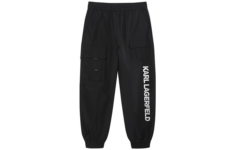 

Karl Lagerfeld / Karl Lagerfeld Jeans Брюки-карго KARL LAGERFELD, унисекс, черные