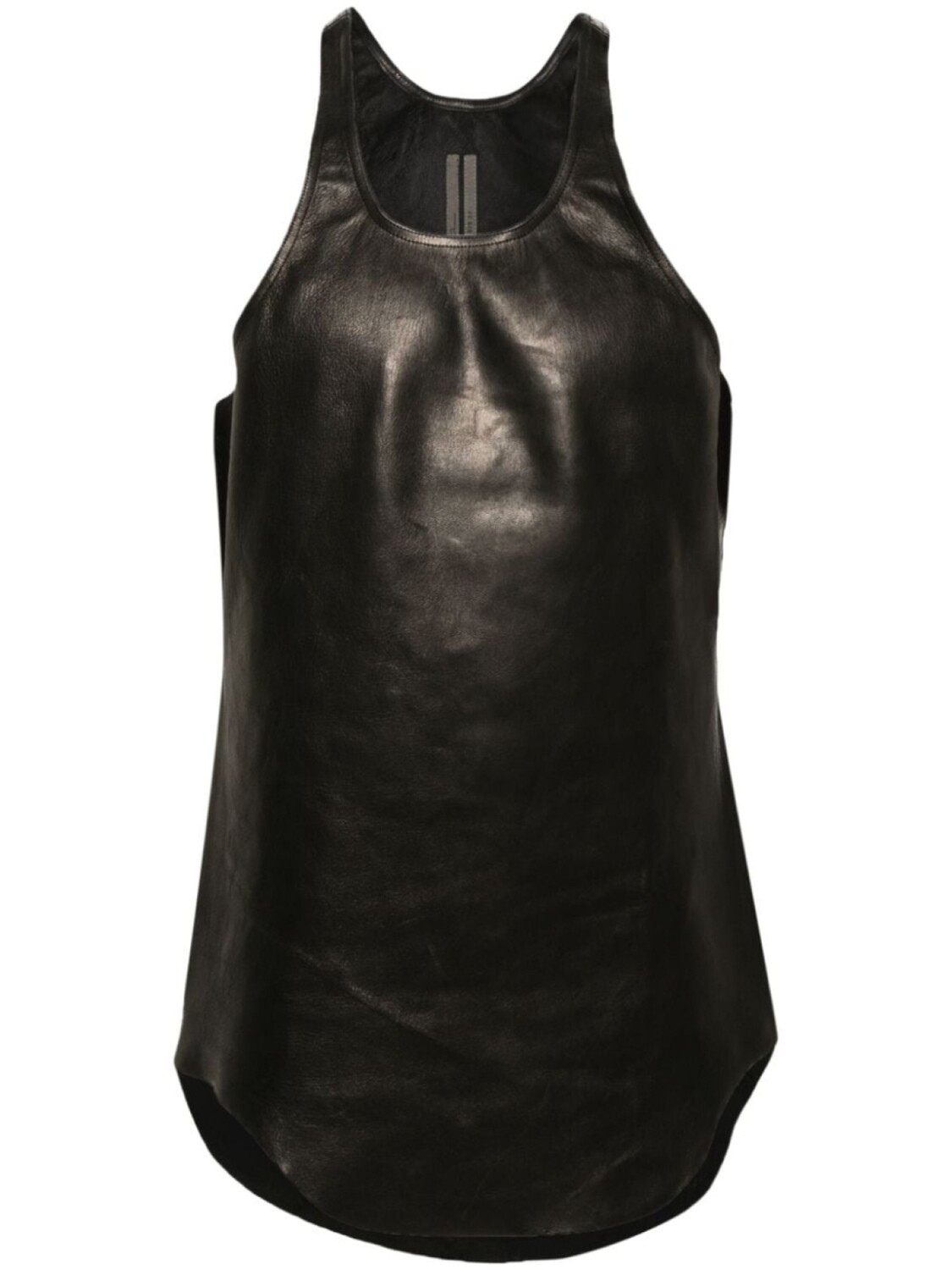 

Rick Owens кожаный топ без рукавов, черный