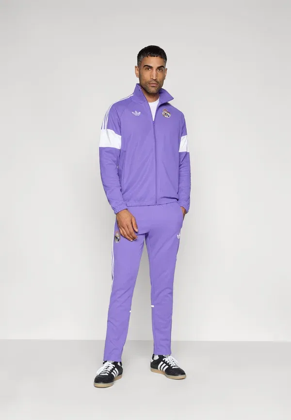 Футболка Adidas Performance, цвет фиолетовый — фото 2